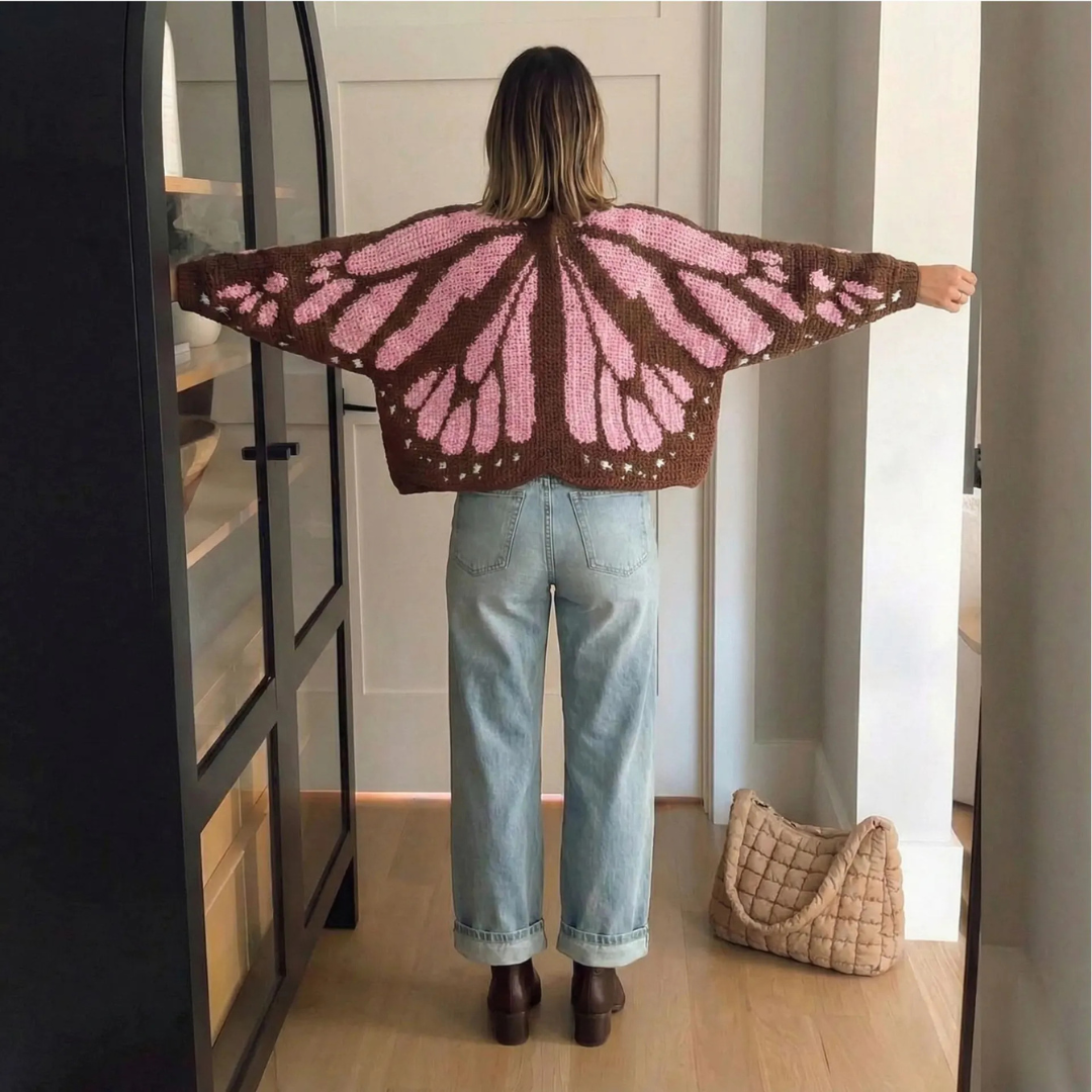Butterfly Bloom Cardigan Crochet Pattern
