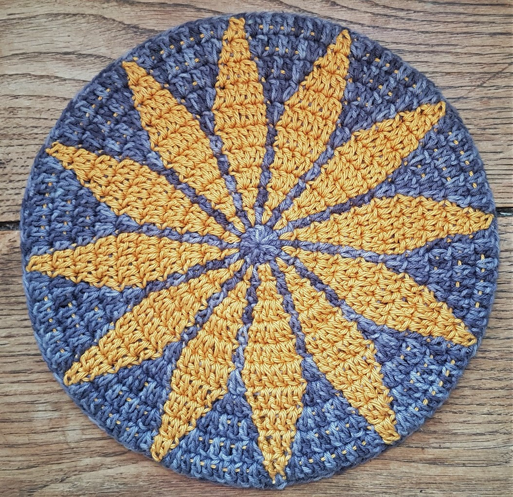 Winter Star Blanket Crochet Pattern