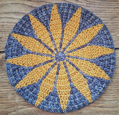 Winter Star Blanket Crochet Pattern