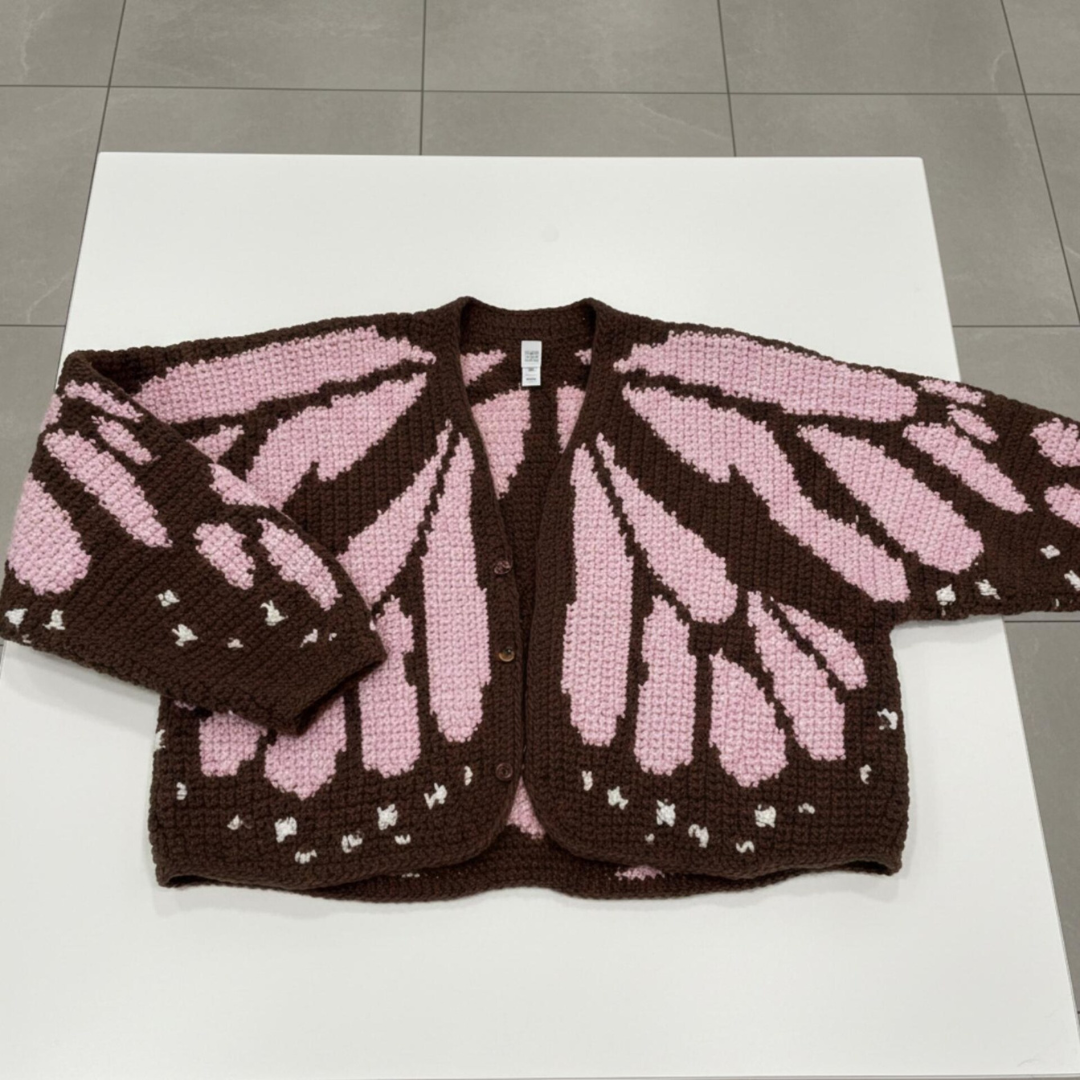 Butterfly Bloom Cardigan Crochet Pattern