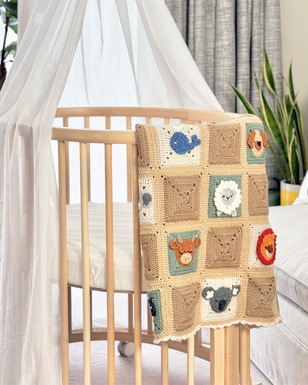 Animal Granny Square Pattern Bundle