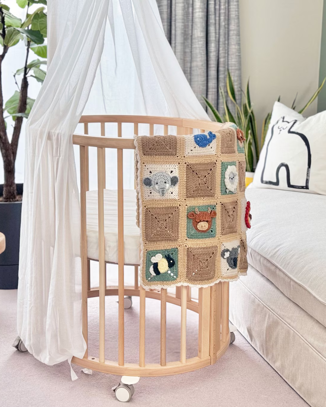 Animal Granny Square Pattern Bundle