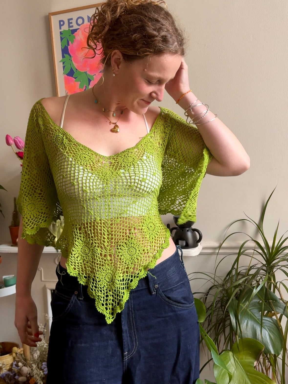 Clover Drift Poncho Crochet Pattern