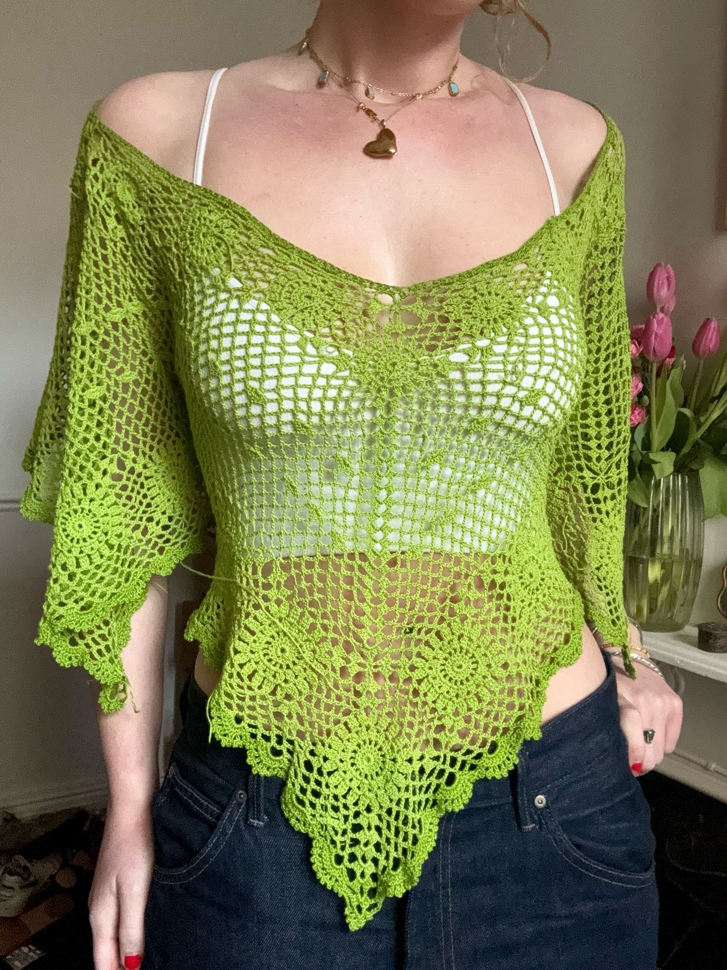 Clover Drift Poncho Crochet Pattern