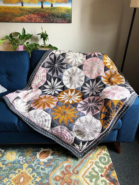 Winter Star Blanket Crochet Pattern