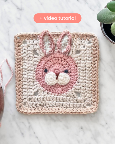 Bunny granny square