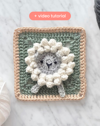 Sheep granny square